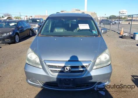2006 Honda Odyssey Ex-L из США, поврежденный, VIN 5FNRL38776B048638